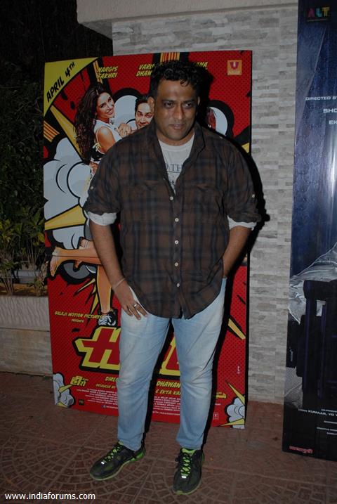 Anurag Basu was seen at Main Tera Hero and Ragini MMS 2 Success Party