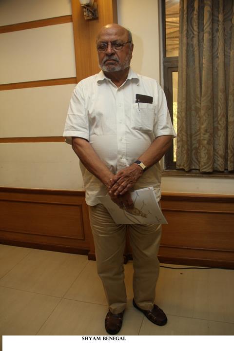 Shyam Benegal was at the Fund Raising Event
