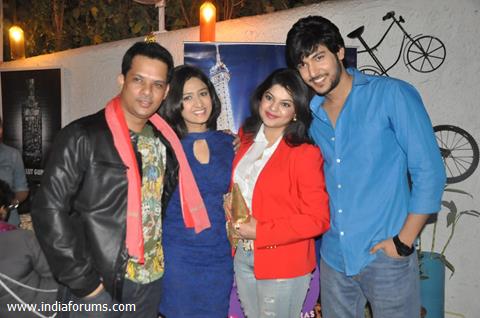 The cast of Veera at the Launch of Million Dollar Girl