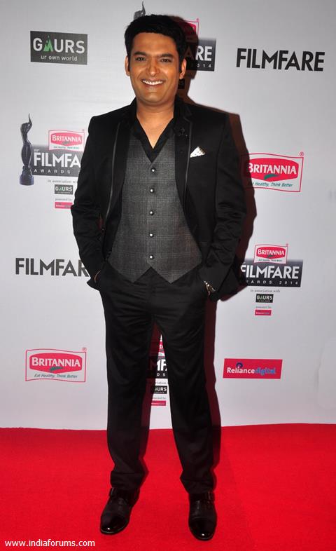 Kapil Sharma was seen at the 60th Britannia Filmfare Awards