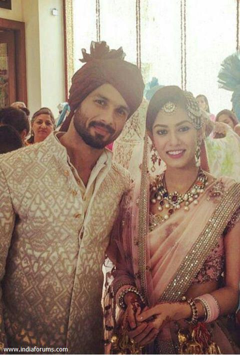 The 'Dulha' Shahid Kapoor and 'Dulhan' Mira Rajput!