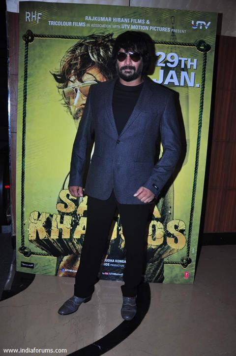 R Madhavan at Trailer Launch of 'Saala Khadoos'