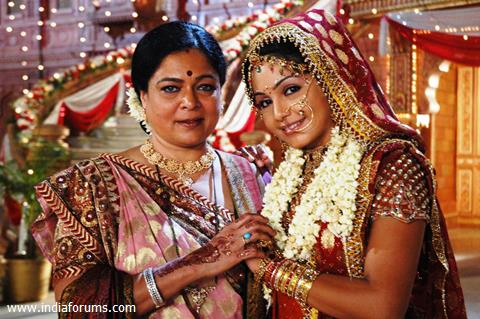 Preeti with her mother Snehalata