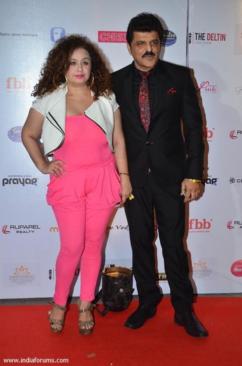 Vandana Sajnani Khattar and Rajesh Khattar at Femina Miss India Event
