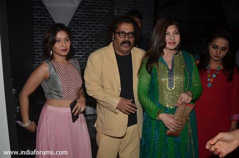 Sunidhi Chauhan, Hariharan and Alka Yagnik at Singer Richa Sharma's Birthday Bash