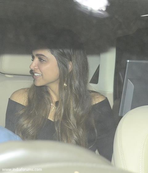 Deepika Padukone arrives for the screening