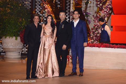 Shah Rukh, Aishwarya, Katrina, John at Ambani's Bash
