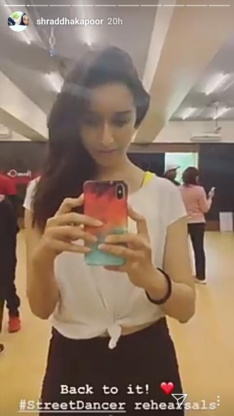 Shraddha's Insta story