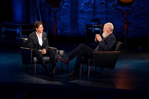 Shah Rukh Khan on David Letterman's show