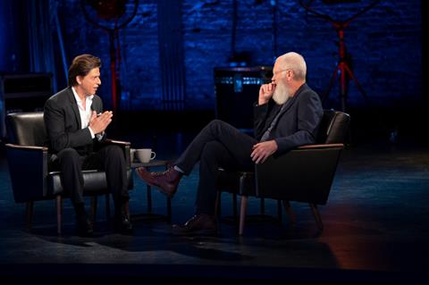 Shah Rukh Khan on David Letterman's show