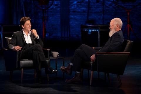 Shah Rukh Khan on David Letterman's show