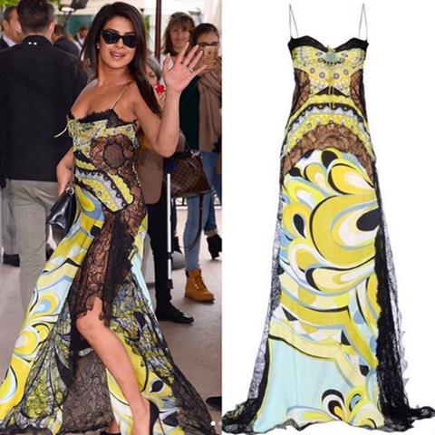 Priyanka Chopra In Emilio Pucci