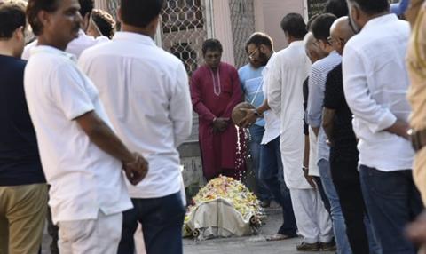 Veeru Devgan's funeral