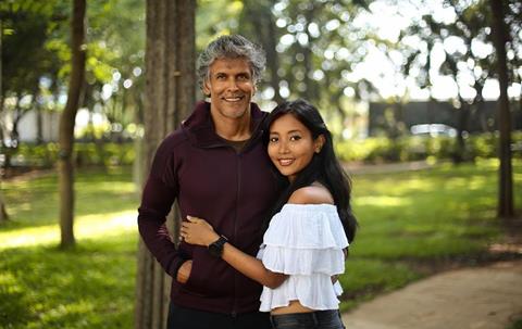 Milind Soman Ankita Konwar