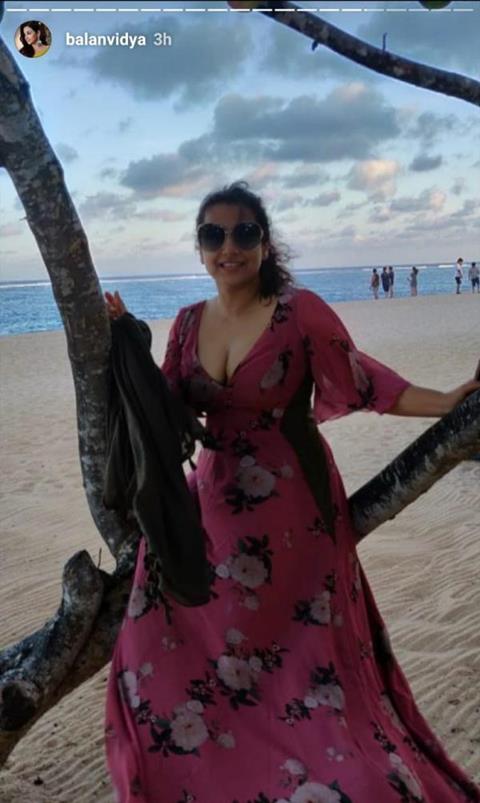 Vidya Balan in Bali