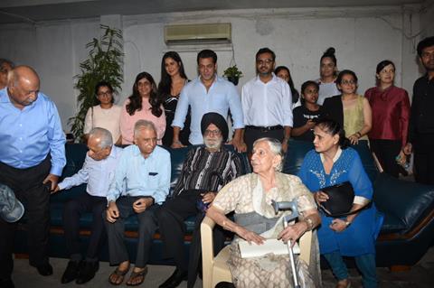 Katrina Kaif and Salman Khan at the special screening of Bharat