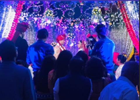 Aarti Chabria wedding picture