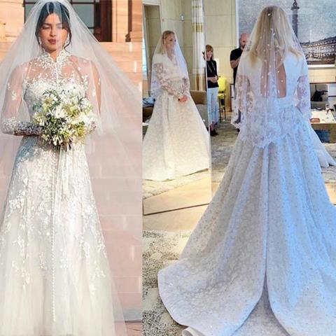 Louis vuitton wedding gown best sale