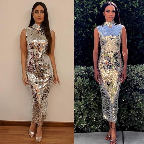 Kareena Kapoor and Michelle Williams in Atelier Zuhara