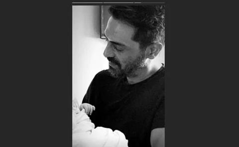 Arjun Rampal with baby boy