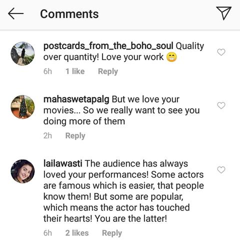 Comments on Abhay Deol's recent post