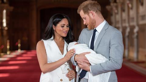 Meghan Markle with her family