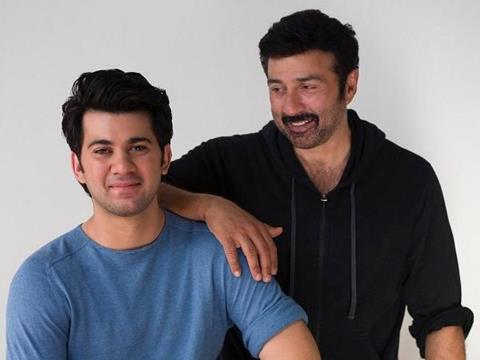 Sunny Deol with his son Karan