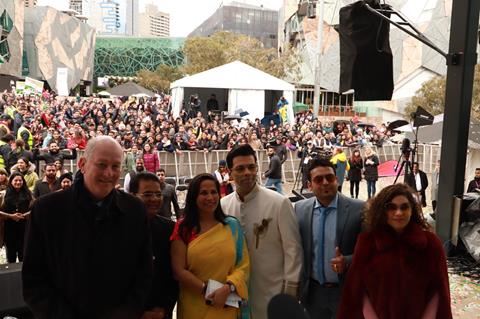 karan johar at melbourne