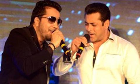 Salman Khan and Mika Singh