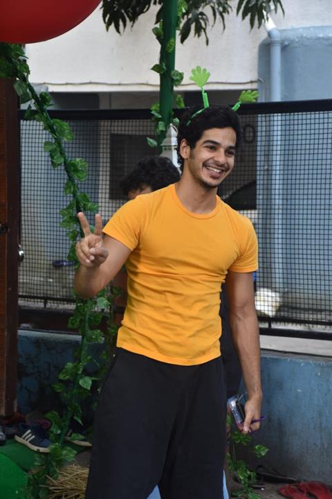 ishaan khattar at misha kapoor birthday