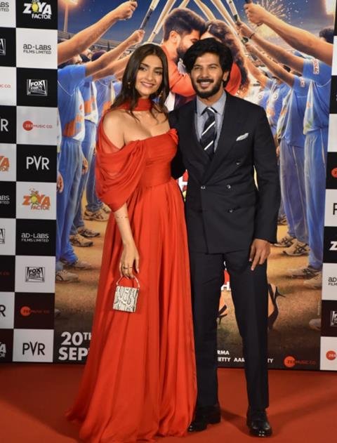 Sonam Kapoor, Dulquer Salmaan,The Zoya Factor