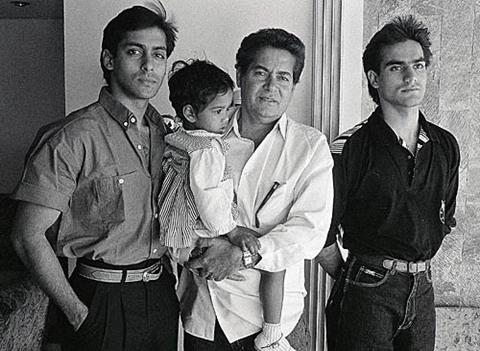 salim khan with his kids