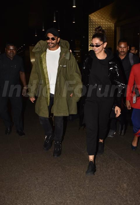 Ranveer Singh and Deepika Padukone