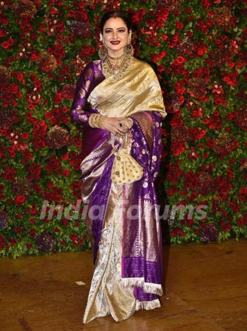 Kanchipuram saree QUEEN: Check out Rekha's Kanjivaram saree collection