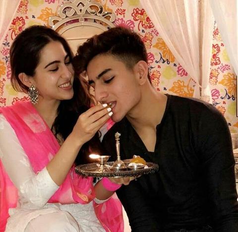 Sara Ali Khan and Ibrahim Ali Khan 