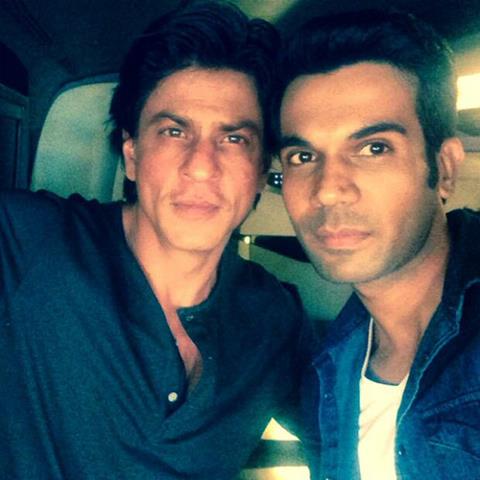 rajkummar rao with shah rukh khan