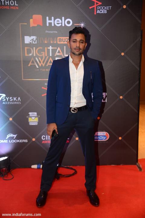 Terence Lewis papped at MTV Digital Awards