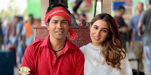 Varun Dhawan Sara Ali Khan Coolie No 1