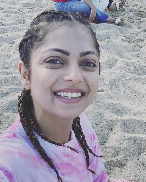 Drashti Dhami braids