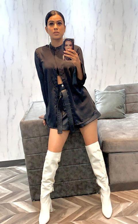 7 thigh-high boot outfit ideas