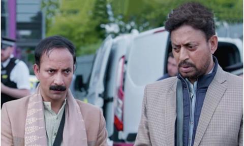 Deepak Dobrial and Irrfan Khan