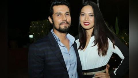 randeep hooda with lin laishram