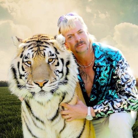 Joe with Tiger