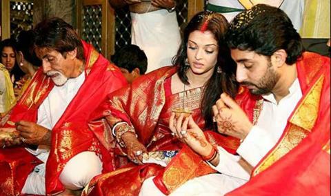 Aishwarya Rai Bachchan Abhishek Bachchan Wedding