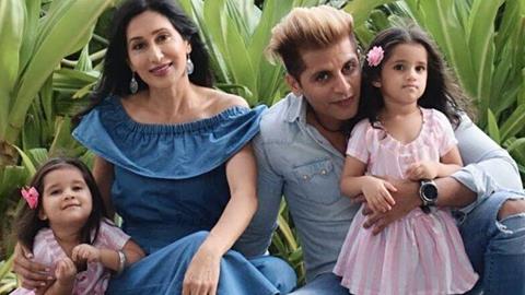 Karanvir with family