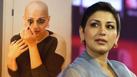 Sonali Bendre speaking about Chemotherapy