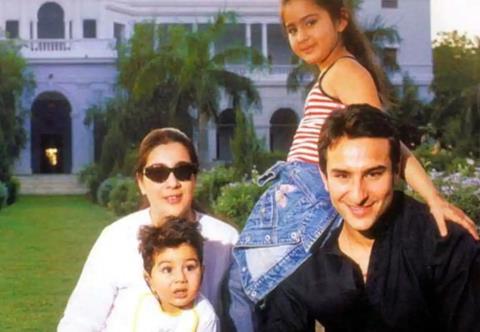 saif ali khan amrita singh with kids