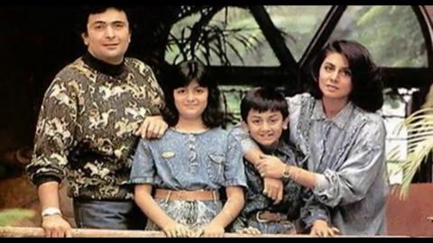 Rare Unseen Pics of Rishi Kapoor with Ranbir Kapoor, wife Neetu Singh and Kapoor Family