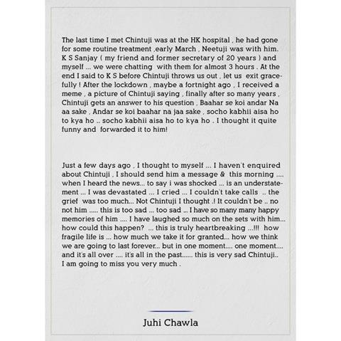 Juhi Chawla Letter Pg 5