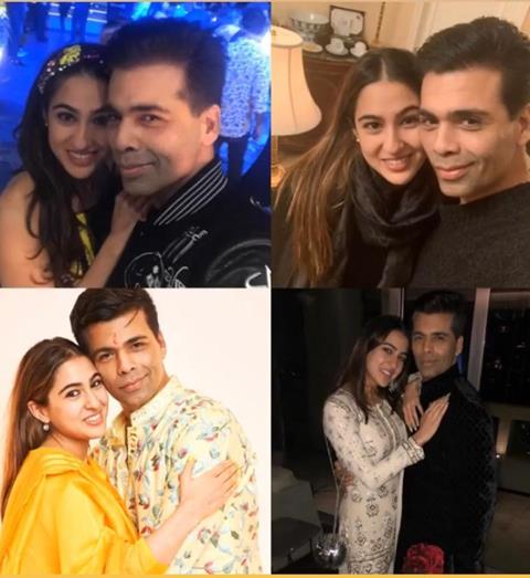 Sara Ali Khan showers a beautiful birthday message for director- friend Karan Johar